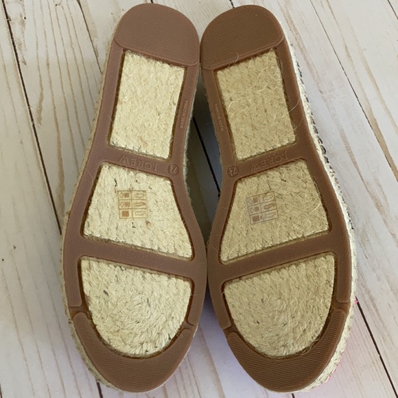 J. Crew Colorblock Canvas Cap Toe Slip On Espadrilles - Picture 8 of 8